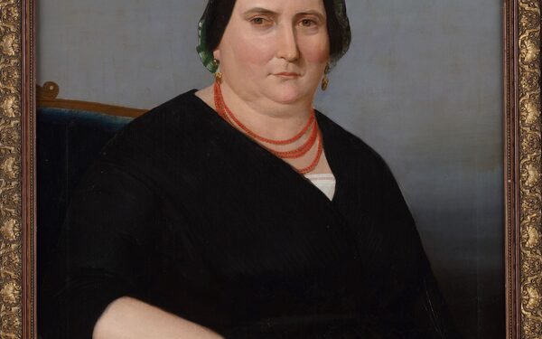 Vjekoslav Karas: Portret gđe Karas, 1850.