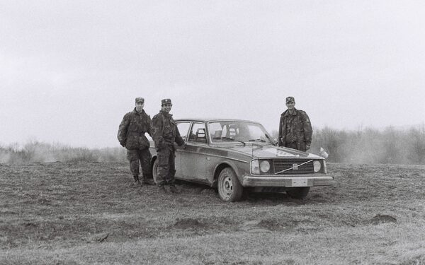 Goran Vranić, Volvo on a meadow, Generalski Stol, 1991