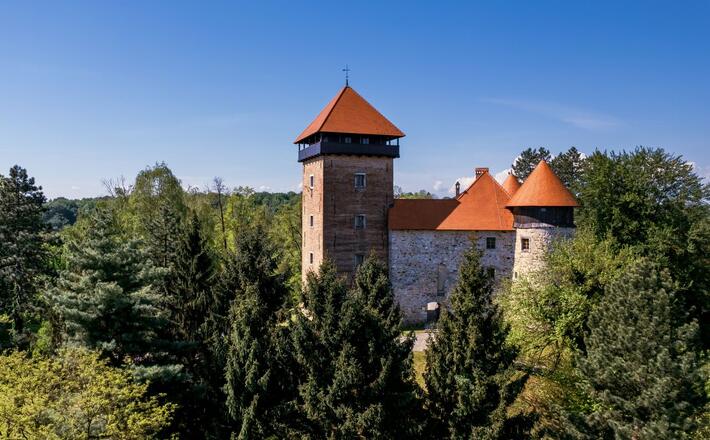 Dubovac castle closed for construction