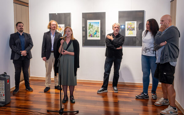 Otvorenje jubilarnog 10. hrvatskog triennala akvarela 20