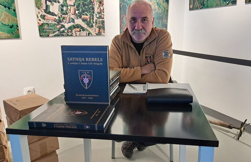 Udruga satnije ”Rebels” predstavila monografiju