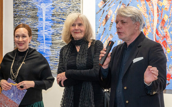 Otvorena je izložba ”Koherencija u Kristocentričnom svemiru” Ane Guberine 19