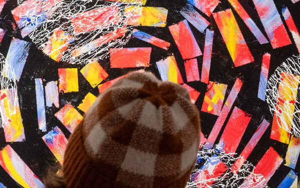 Otvorena je izložba ”Koherencija u Kristocentričnom svemiru” Ane Guberine 45