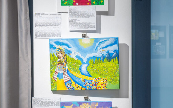 Otvorena izložba „Boje rata i nade: crteži ranjenog djetinjstva“ 3