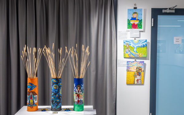 Otvorena izložba „Boje rata i nade: crteži ranjenog djetinjstva“ 4