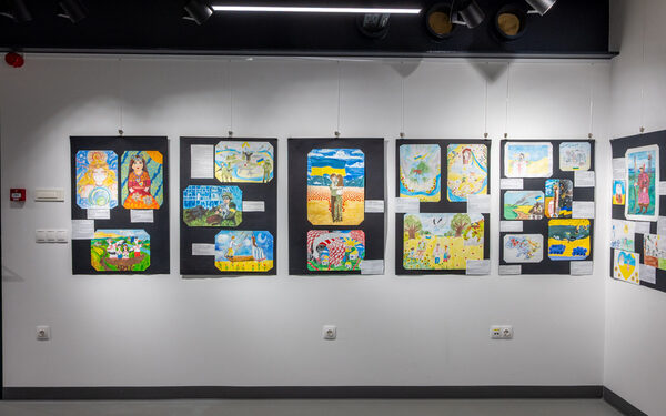 Otvorena izložba „Boje rata i nade: crteži ranjenog djetinjstva“ 5