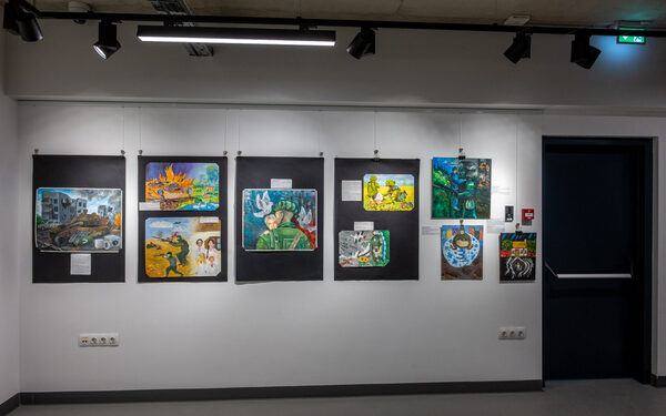 Otvorena izložba „Boje rata i nade: crteži ranjenog djetinjstva“ 9