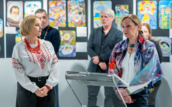 Otvorena izložba „Boje rata i nade: crteži ranjenog djetinjstva“ 32