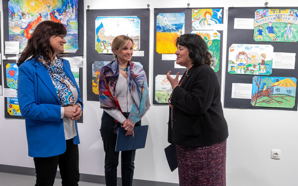 Otvorena izložba „Boje rata i nade: crteži ranjenog djetinjstva“ 39