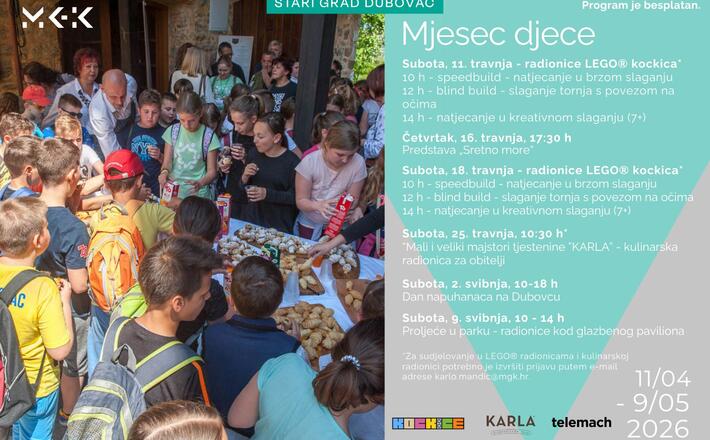 „Mjesec djece“ na Starom gradu Dubovcu