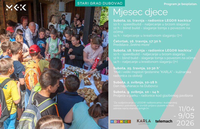 „Mjesec djece“ na Starom gradu Dubovcu