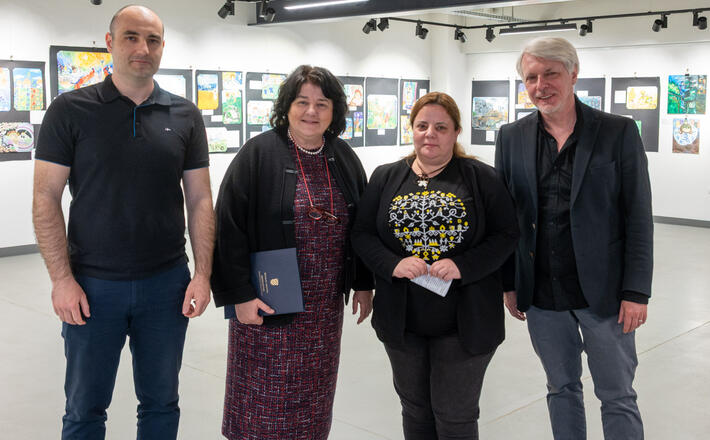 Otvorena izložba „Boje rata i nade: crteži ranjenog djetinjstva“